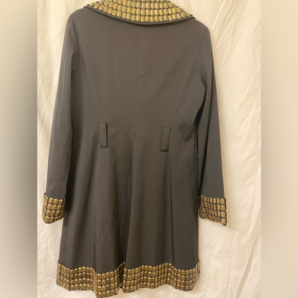 Steampunk inspired long trenchcoat. Size medium. - Picture 4 of 6